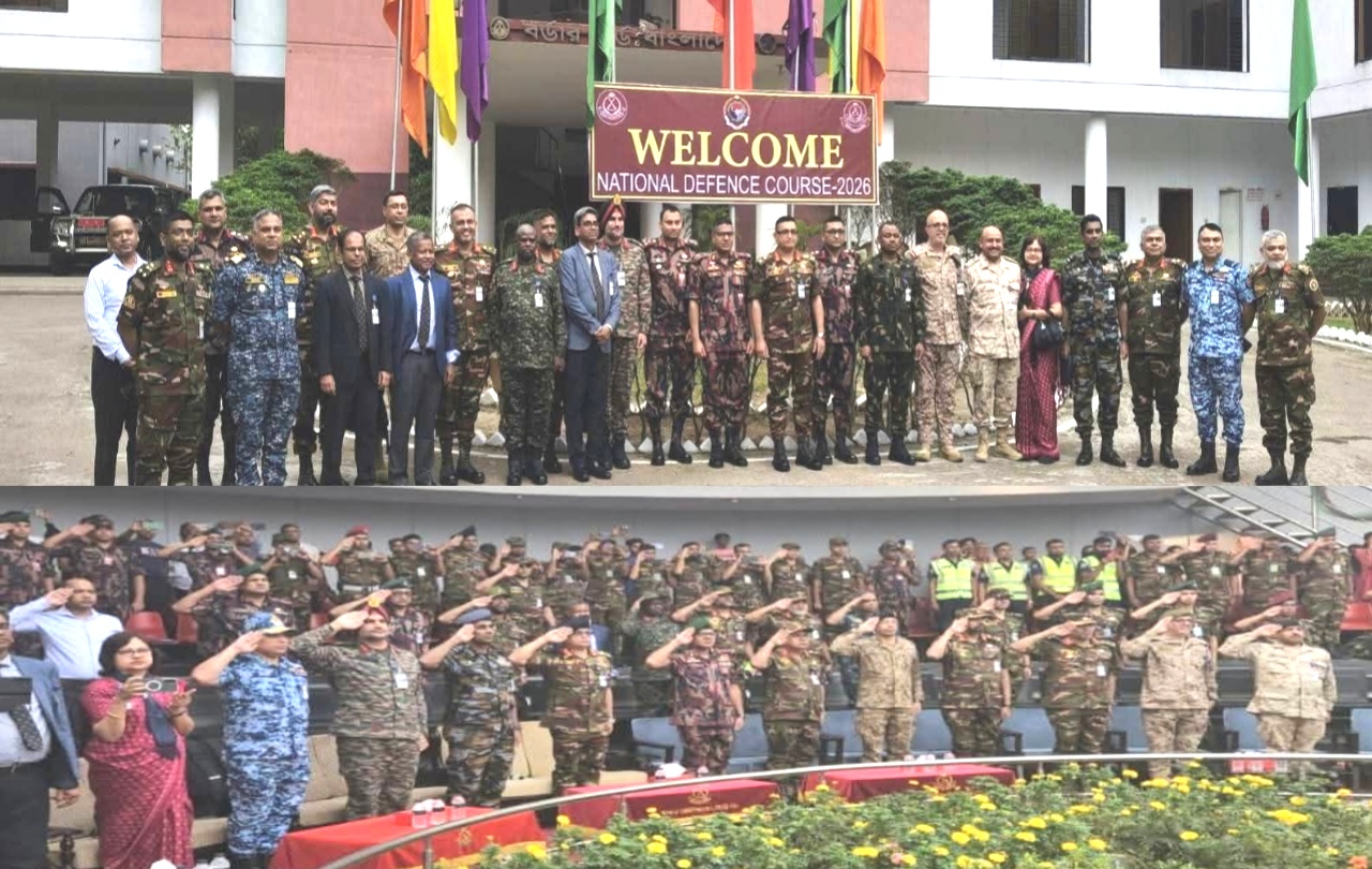 মেজর জেনারেল মাসুদুর রহমানের নেতৃত্বে এনডিসি প্রতিনিধি দলের বেনাপোল সফর