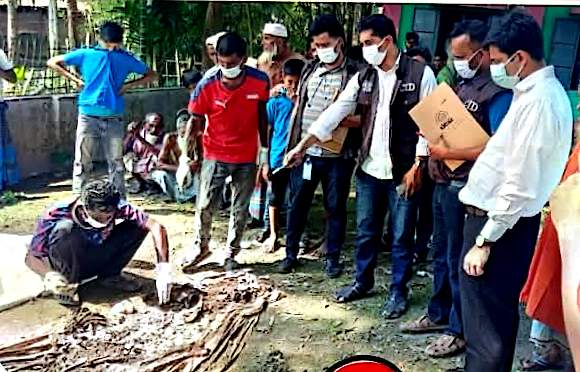 ২০ মাস পর কবর থেকে তোলা হলো গুলিবিদ্ধ তরুণ রাব্বির মরদেহ