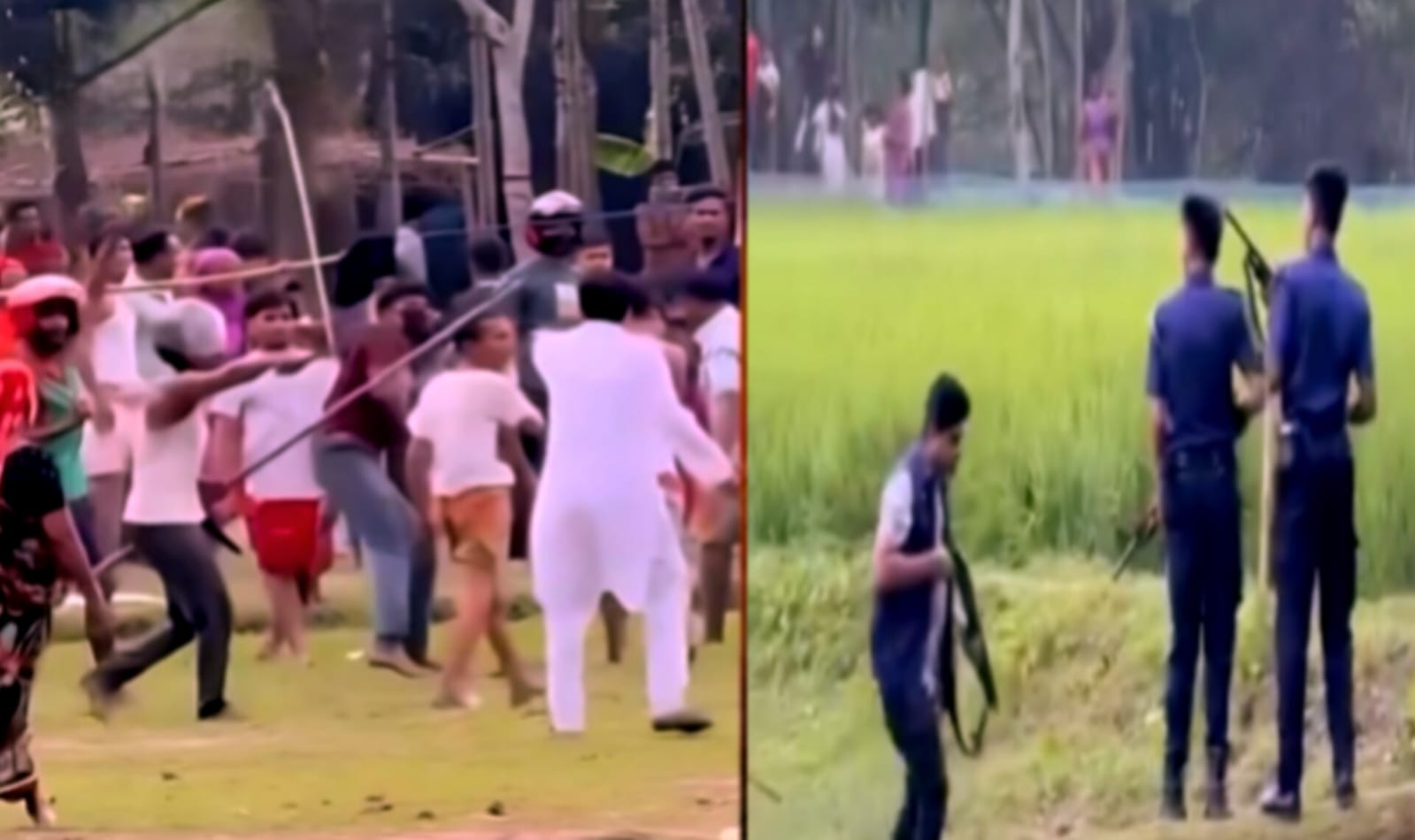 কিশোরগঞ্জে খেলাকে কেন্দ্র করে টানা দুদিন ধরে সংঘর্ষ,ওসিসহ আহত-২০