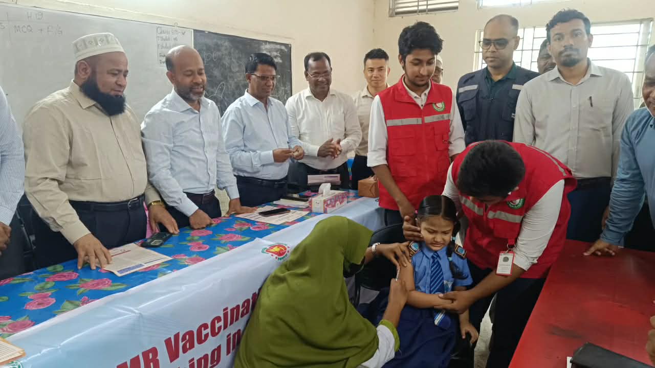 ব্রাহ্মণবাড়িয়ায় সাড়ে ৫ লাখ শিশুকে দেয়া হবে হামের টিকা