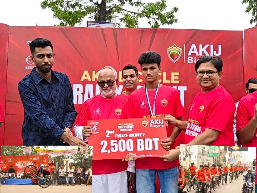 খুলনায় বাইসাইকেল র‍্যালি ও স্টান্ট শো: পৃথক সাইকেল লেন তৈরির ঘোষণা কেসিসি প্রশাসকের