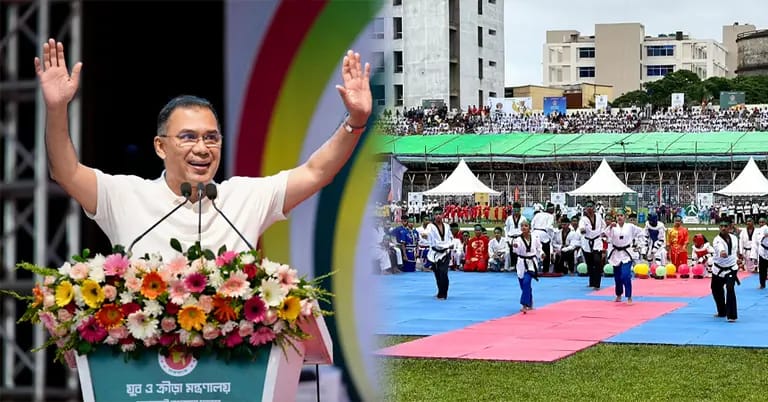 দেশজুড়ে ‘নতুন কুঁড়ি স্পোর্টস ২০২৬’-এর উদ্বোধন করলেন প্রধানমন্ত্রী তারেক রহমান
