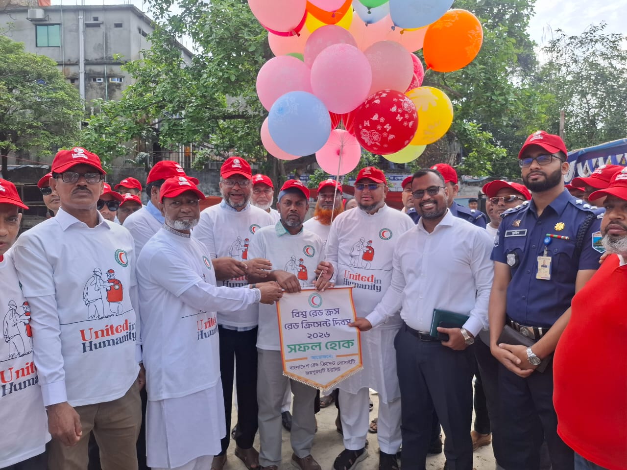 জয়পুরহাটে বর্ণাঢ্য আয়োজনে বিশ্ব রেডক্রস ও রেড ক্রিসেন্ট দিবস পালিত