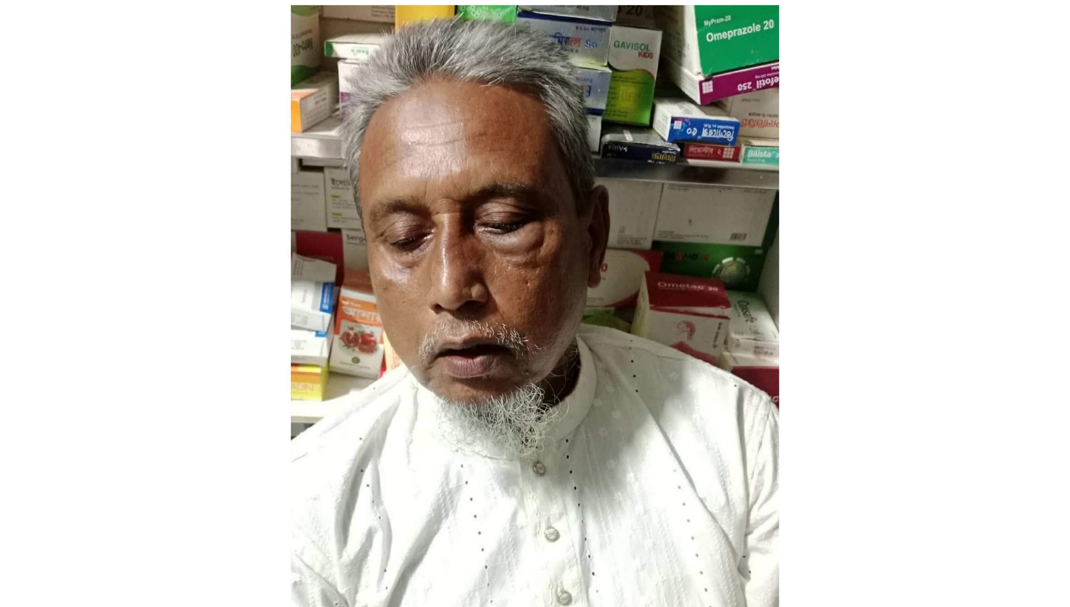 করিমগঞ্জের গুণধর ইউনিয়নে পুলিশিং কমিটি নিয়ে সংঘর্ষ,বিএনপি সভাপতি আশরাফ আলী ভূঁইয়া আহত