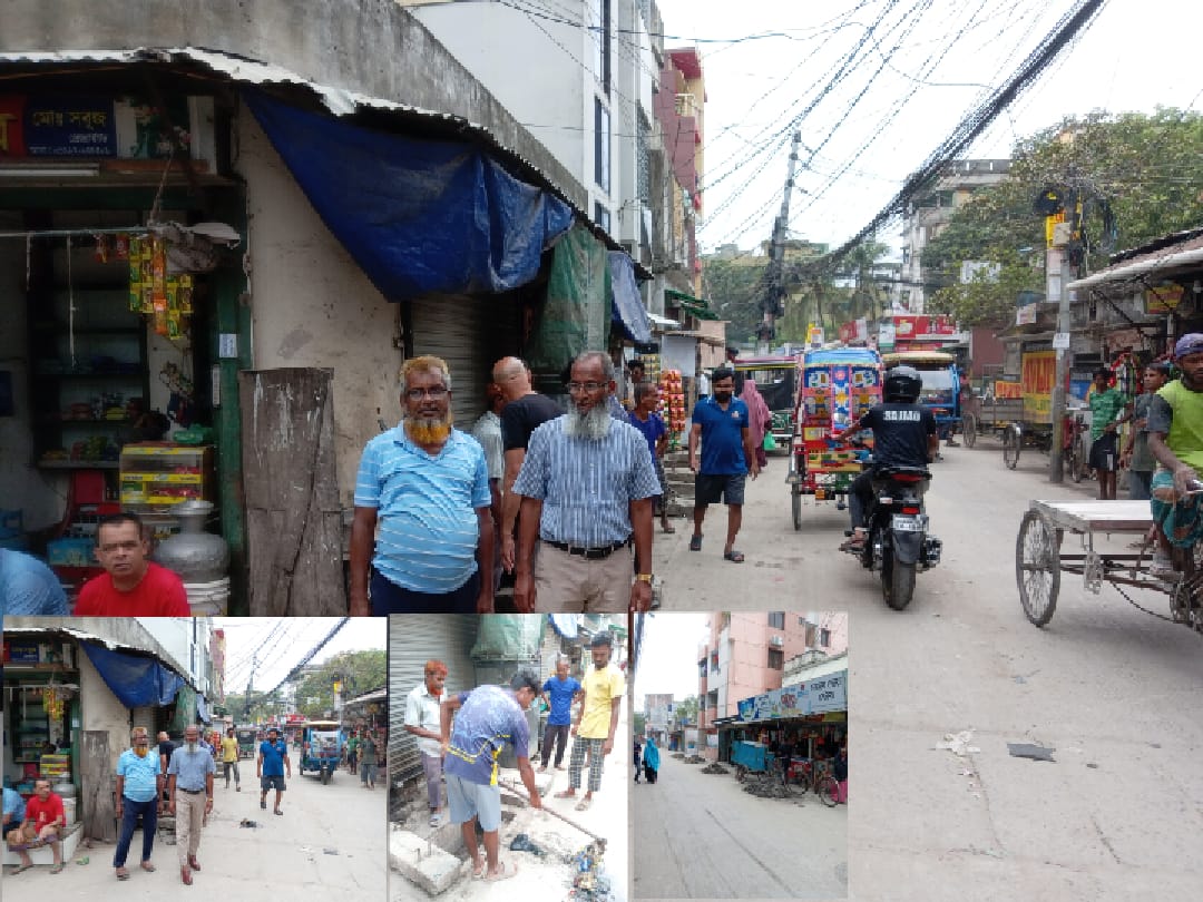 মহানগরী খুলনার ৩০ নম্বর ওয়ার্ডে পরিচ্ছন্নতায় ওয়ার্ড প্রশাসকের  উদ্যোগ