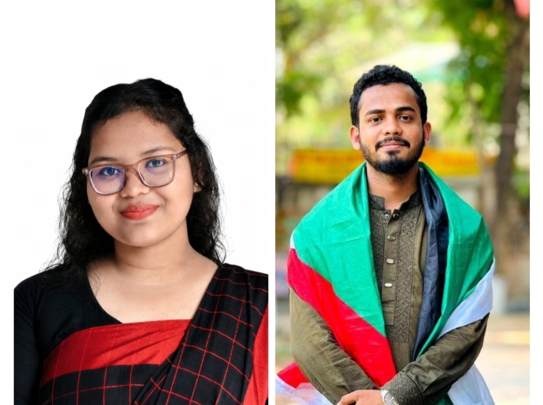 বাংলাদেশ তরুণ কলাম লেখক ফোরাম গোবিপ্রবি শাখার নেতৃত্বে নাঈমা- শান্ত